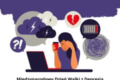 Grey Black Mental Health Consultation Online Facebook Post - 2